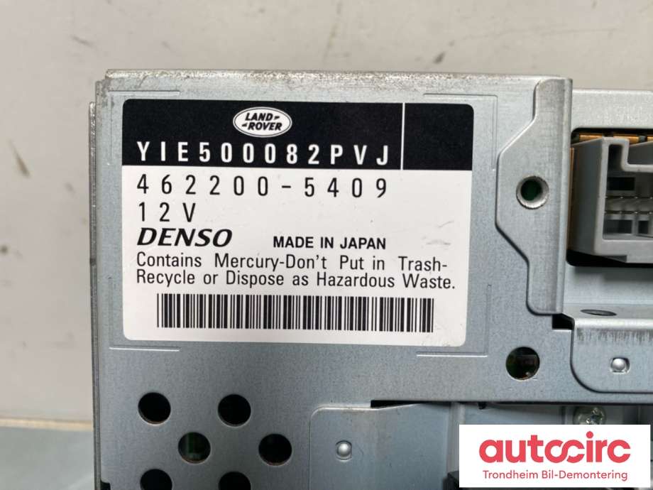 Bilstereo navigasjon skjerm til Land Rover Discovery 2005-2009 (Type III) (LR009661|RM8H2210E889AC|LR018203| RM9H2210E889AA)
