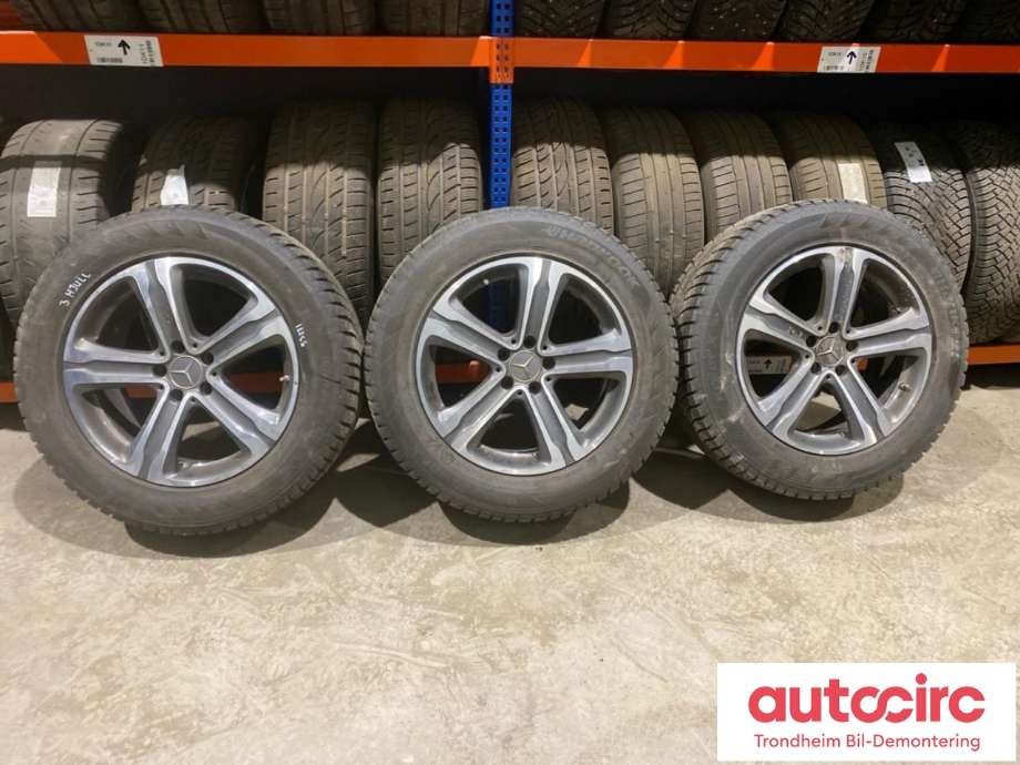 Hjulsett aluminium vinter til Mercedes GLC, 2015-2022 (X253) (X253) (18 TOMMER|235/60R18)