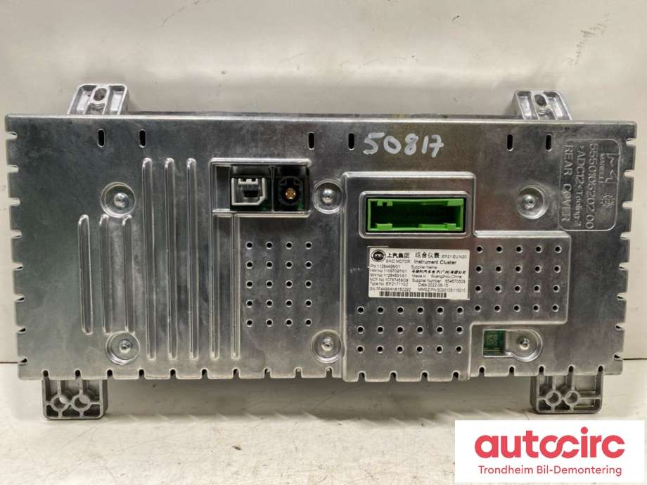 Instrumentpanel til MG Marvel R 2021-->>  (SAIC MOTOR|11284498|11284498/01|)