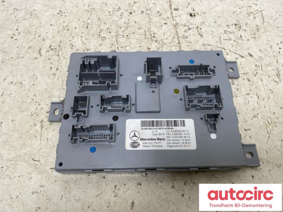 Styreenhet (SAM - Signal Acquisition Module) til Mercedes GLC, 2015-2022 (X253) (X253) (..|A2229006014)