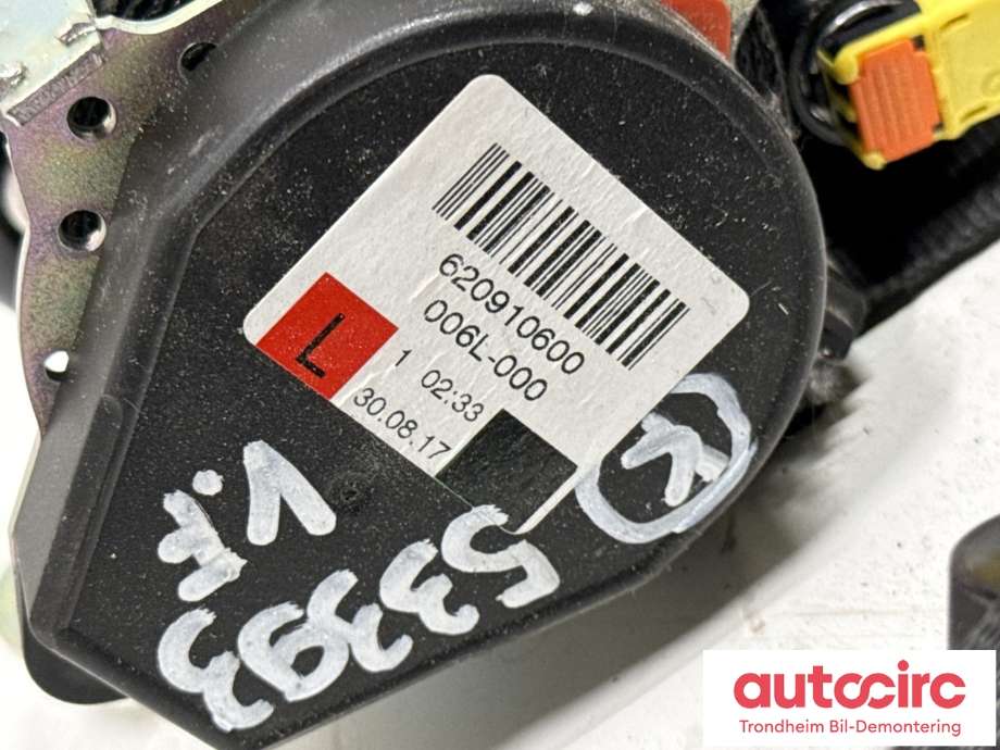 Sikkerhetsbelte foran venstre til Ford Transit Connect 2013-2018 Type II, Fase 1 (2677749|DT11K61295AE3JA6|)