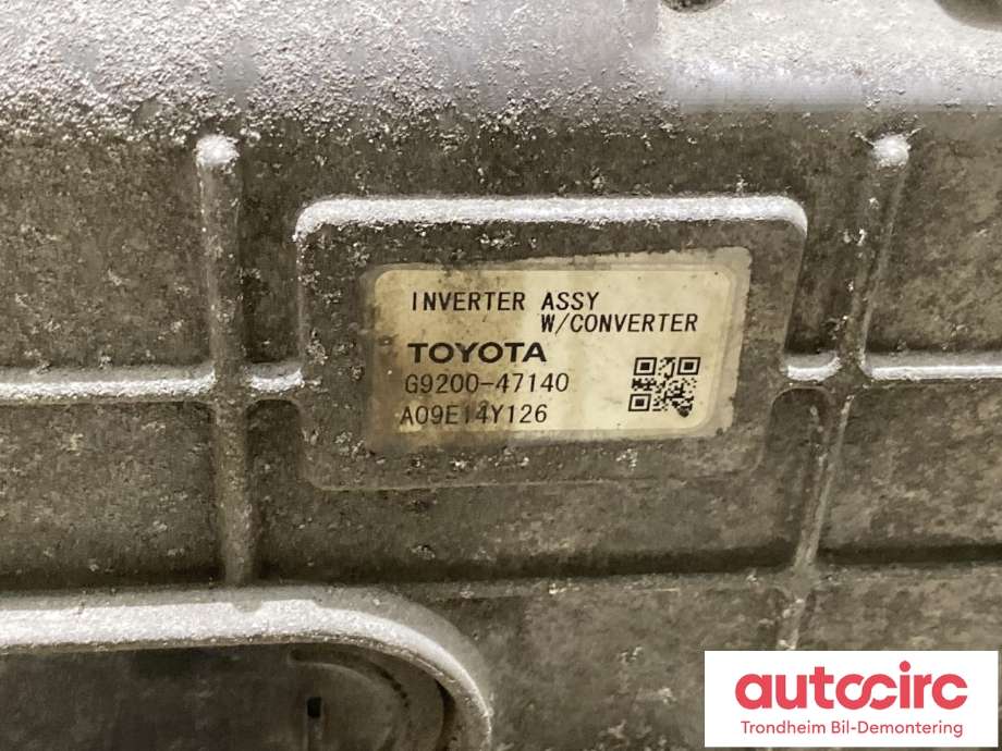 Inverter hybrid til Toyota Prius 2009-2016 (Type III) (COMBI) (COMBI) (..|G92A047030|G920047140|)