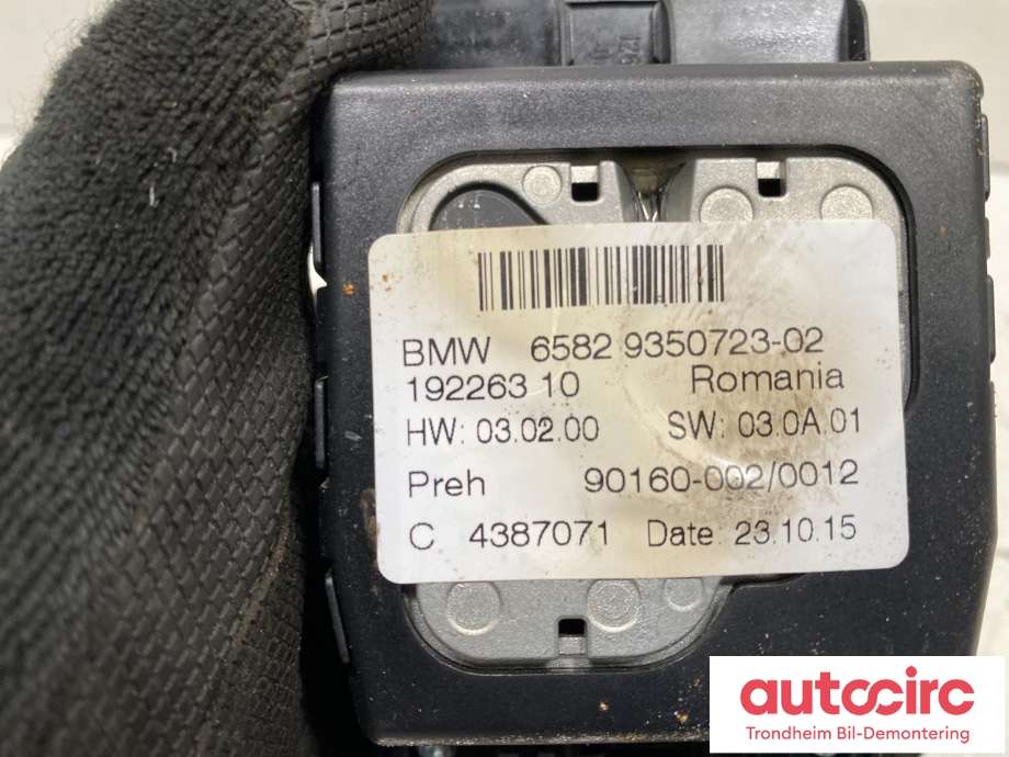 Bryter diverse til BMW X1 2015-2022 (F48) (F48) (65 82 9 350 723|)