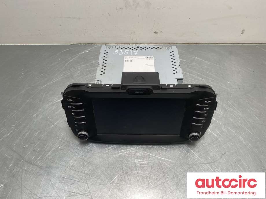 Bilstereo navigasjon til Kia Soul 2014-2019 (Type II)  (96560E4111CA|)