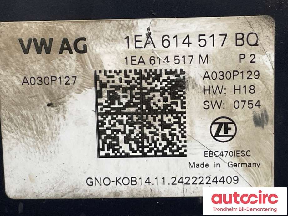 ABS sentral til VW ID.BUZZ 2022-->>  (1EA614517BQ|)