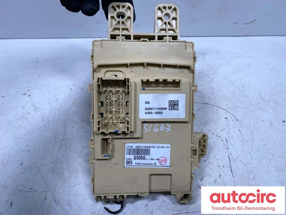 Sikringsboks kupe til Kia Niro 2016-2021 (YURA|91950-G5050|G50501711030090|)