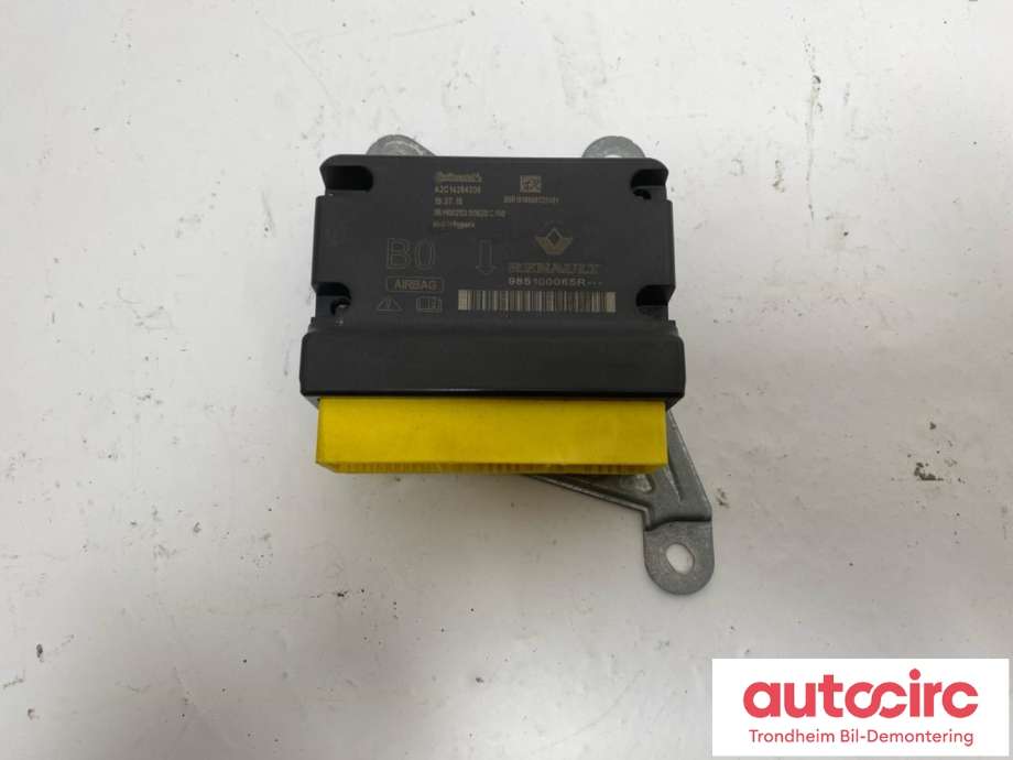 Styreenhet airbag hovedsensor til Renault Zoe 2019-->> (Fase 2) (CONTINENTAL|985100065R|A2C14264206|)