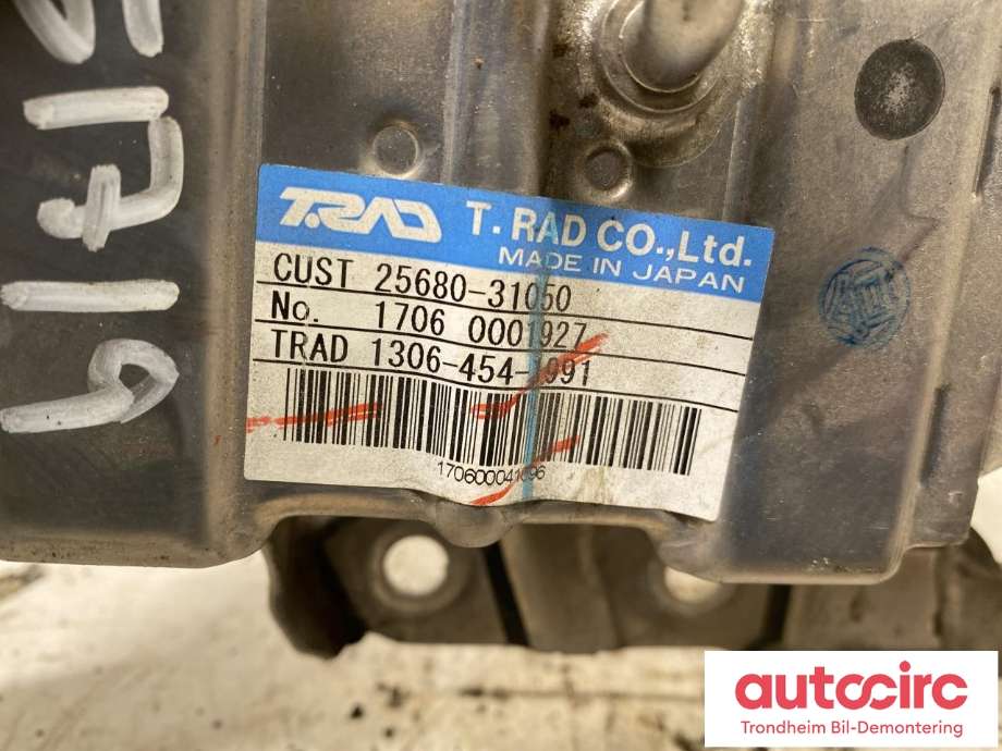 EGR-kjøler til Lexus RX 2016-->> (Type IV) (AL20) (AL20) (2568031050|)