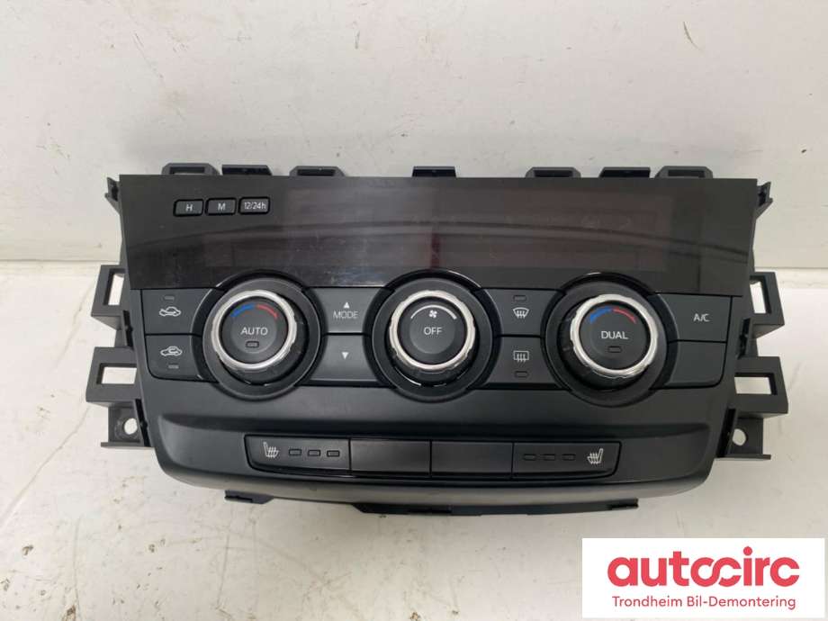 Varmeapparat betjening til Mazda 6, 2013-2015 (Type III, Fase 1)  (...|GHR961190E)
