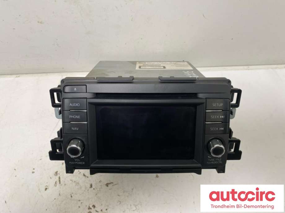 Bilstereo navigasjon til Mazda 6, 2013-2015 (Type III, Fase 1)  (...|GKK966DV0A)