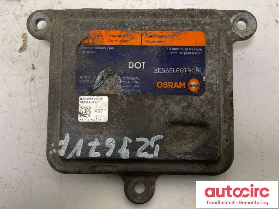 Styreenhet xenon/ballast til Tesla Model S 2013-2016 (Fase 1)  (OSRAM|A70525700DG|1029171-00-A|)