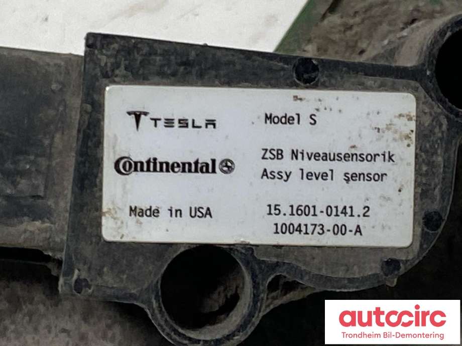 Sensor nivå, høyre bak til Tesla Model S 2013-2016 (Fase 1)  (...|1004173-00-A|)