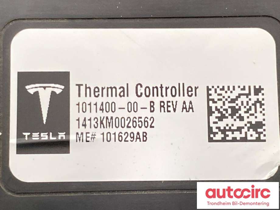 Styreenhet klima/aircondition til Tesla Model S 2013-2016 (Fase 1)  (..|1011400-00-B|)