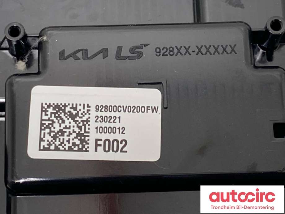 Taklyspanel til Kia EV6 2021-->>  (..|92800-CV020OFW|92800CV020OFW|)