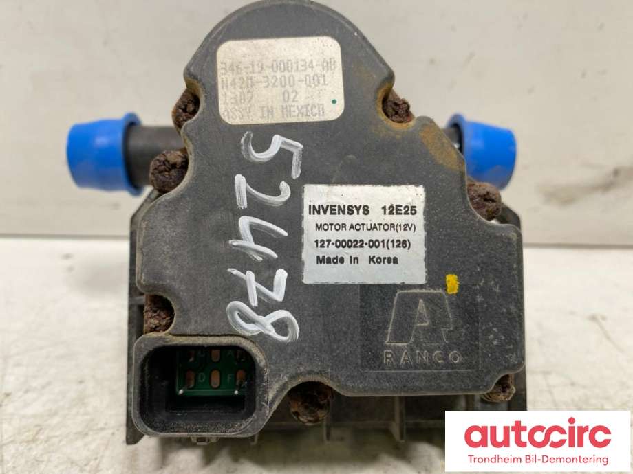 Ventil vann til Ford Focus, electric 2012-2018 (RANCO|346-19-000134-AB|5193216|127-00022-001)