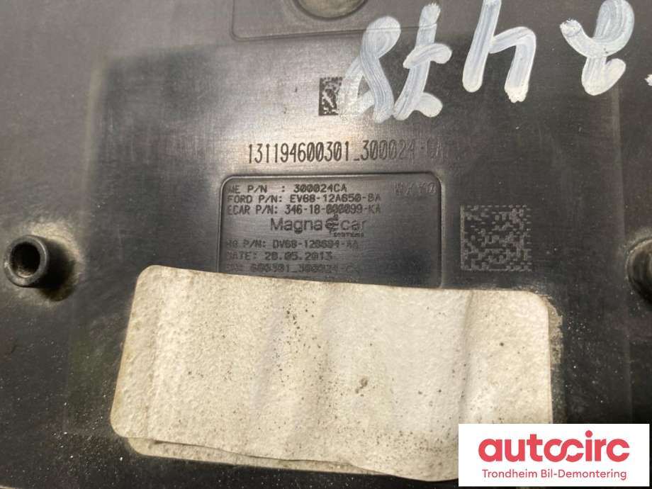Styreenhet motor til Ford Focus, electric 2012-2018  (1902478|EV68-12A650-BA|DV68-12B684-AA)