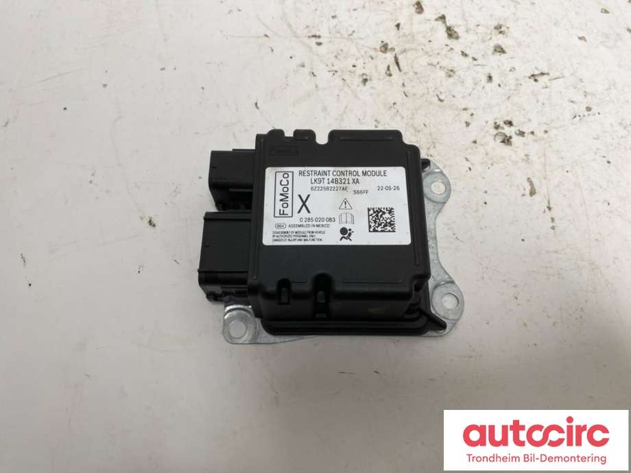 Styreenhet airbag hovedsensor til Ford Mustang Mach-e, 2020-->>  (FOMOCO|LK9T-14B321-XA)