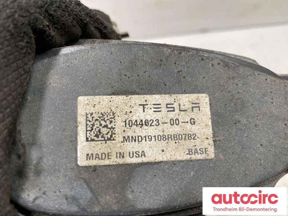 Bremsecaliper venstre bak, elektrisk til Tesla Model 3 2018-2023 (Fase 1)  (1044623-00-G|1044623-00-H|1044623-00-I)