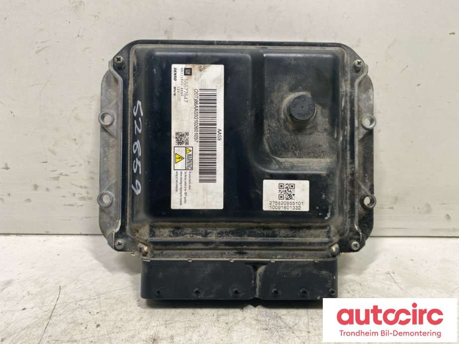 Styreenhet motor til Opel Astra J 2010-2015 (DENSO|55575082|55577647|)