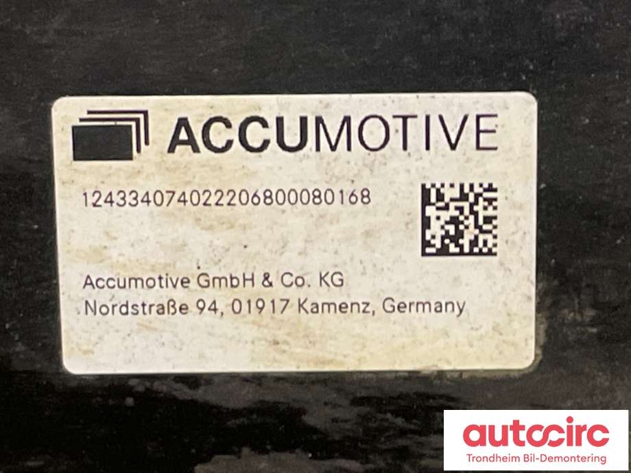 Batteripakke elbil til Mercedes EQA 2021-->>  (66.5 KWH|A2433407402|A2433400703|EB312)