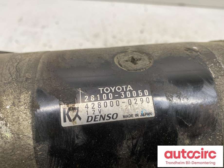 Starter diesel til Toyota Hiace 2007-2012 (Fase 3)  (DENSO|28100-30050|428000-0290|2810030050)