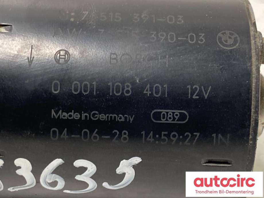 Starter til BMW 5-Serie 2003-2010 (E60/E61) (E60/E61) (BOSCH|12412354693|7515390|)