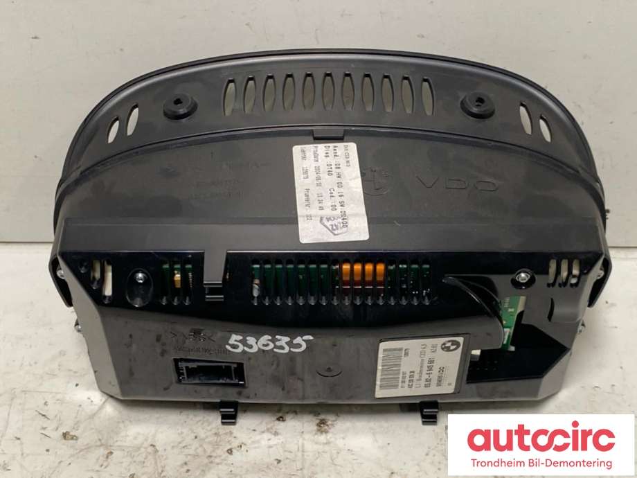 Bilstereo navigasjon skjerm til BMW 5-Serie 2003-2010 (E60/E61) (E60/E61) (VDO|65826945661|65829193758|)