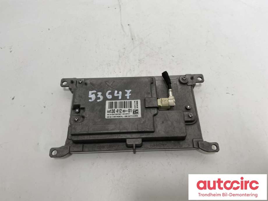 Bilstereo navigasjon skjerm til Peugeot Expert 2016-->> (Type III) (9813041280|9825031680|)