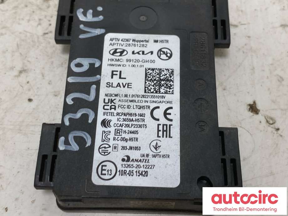 Sensor blindsone til Hyundai Ioniq 5 2021-->>  (VENSTRE FORAN|99120GI100|)