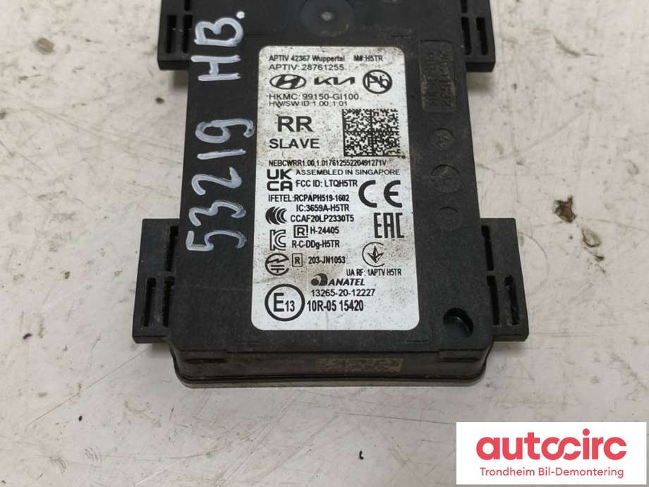 Sensor blindsone til Hyundai Ioniq 5 2021-->>  (HØYRE BAK|99150GI100|)