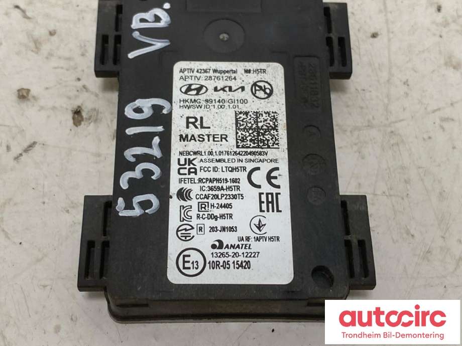 Sensor blindsone til Hyundai Ioniq 5 2021-->>  (VENSTRE BAK|99140GI100|)
