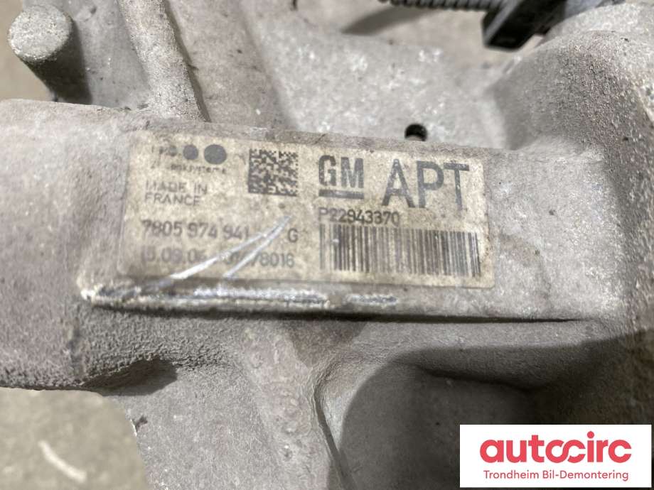 Tannstang elektrisk til Opel Insignia A 2014-2017  (22943370|84216770|)