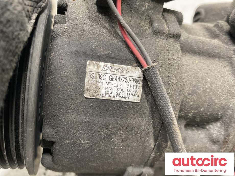 Aircondition kompressor til Smart Forfour 2004-2007 (Type I) (W454) (W454) (DENSO|A 454 230 01 11|GE447220-9685|)