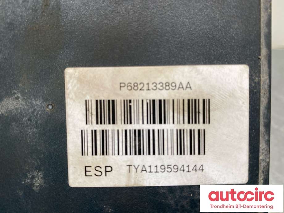 ABS sentral til Fiat 500 2008-2020  (P68213389AA|)