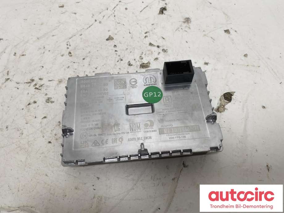 Styreenhet diverse til Peugeot e-3008, 2023-->>  (..|9848783280)