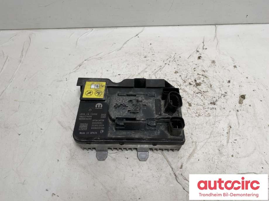 Styreenhet batteri til Peugeot e-3008, 2023-->>  (9865274680)