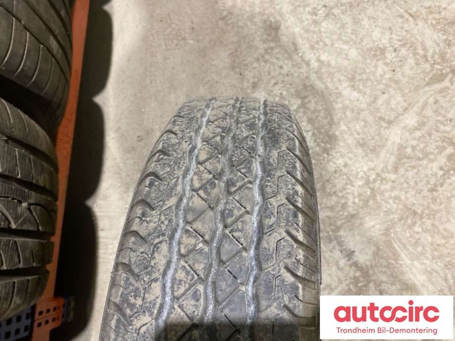 Hjulsett stål sommer til Annet Campingvogn Munsterland (LMC) 0-->>  (13 TOMMER|155/80R13C|PROD:0122|5MM)