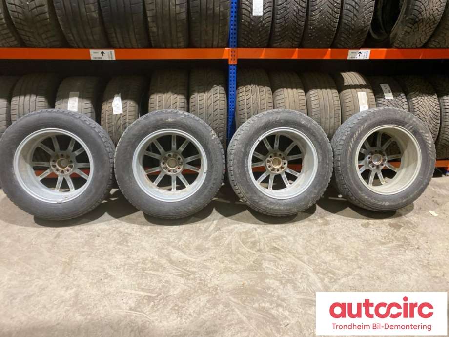 Hjulsett aluminium vinter til Mitsubishi Outlander 2015-->> (Type III, Fase 2)  (17 TOMMER|225/65R17|PROD: 3117|2-3MM)
