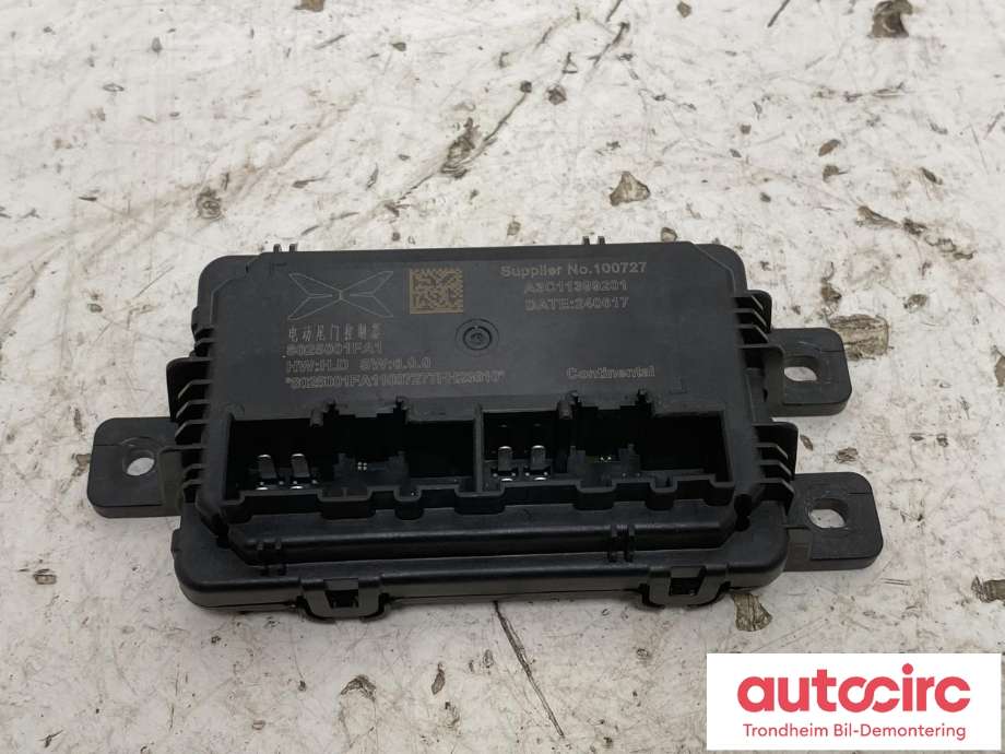 Styreenhet elektrisk bakluke til XPeng G6 2023-->> (CONTINENTAL|8025001FA1|100727|A3C11399201)