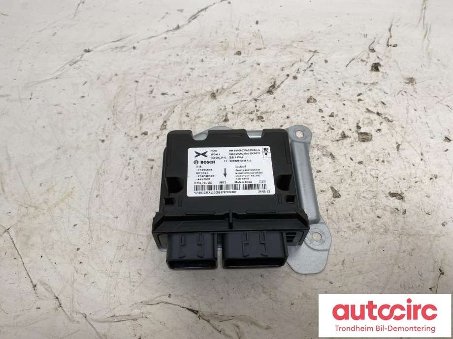 Styreenhet airbag hovedsensor til XPeng G6 2023-->> (BOSCH|6590002FA1|0 285 021 183|)