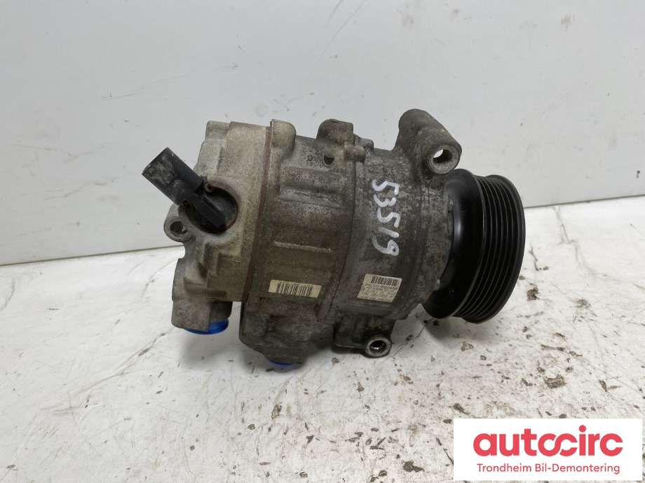 Aircondition kompressor til Audi Q5 2008-2012 (Type I, Fase 1)  (DENSO|8K0260805L|)
