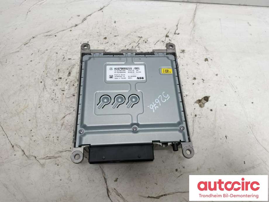 Bilstereo forsterker til Mercedes EQC 2019-->> (BURMEISTER|A1679008215|)