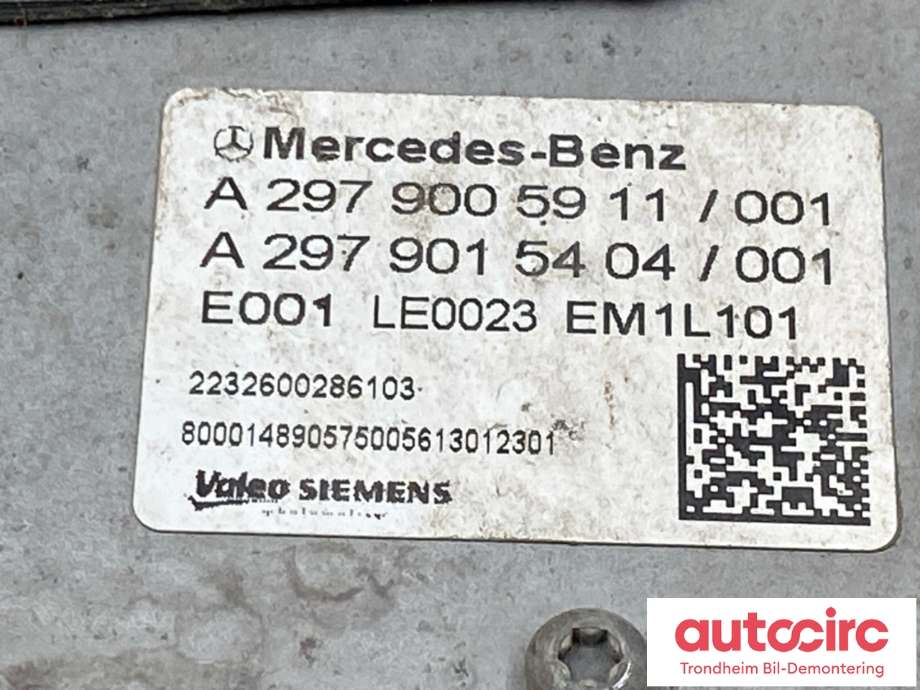 Inverter elbil til Mercedes EQS SUV 2022-->> (X296) (X296) (A2979005911|A2979015404|A2979003719)