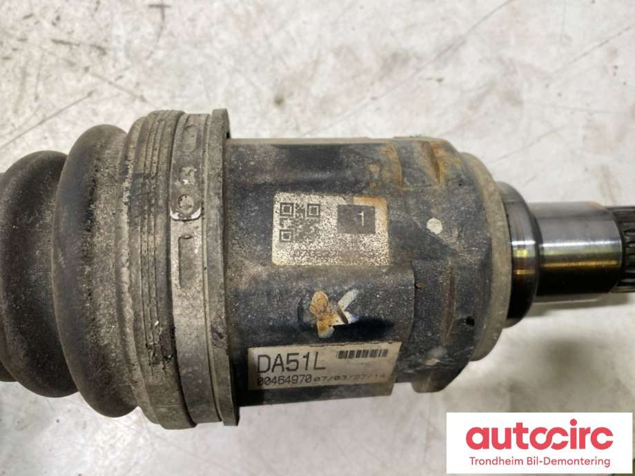 Drivaksel venstre foran, diesel/manuell til Toyota RAV4 2006-2009 (Type III, Fase 1)  (4342042200|4342042201|)