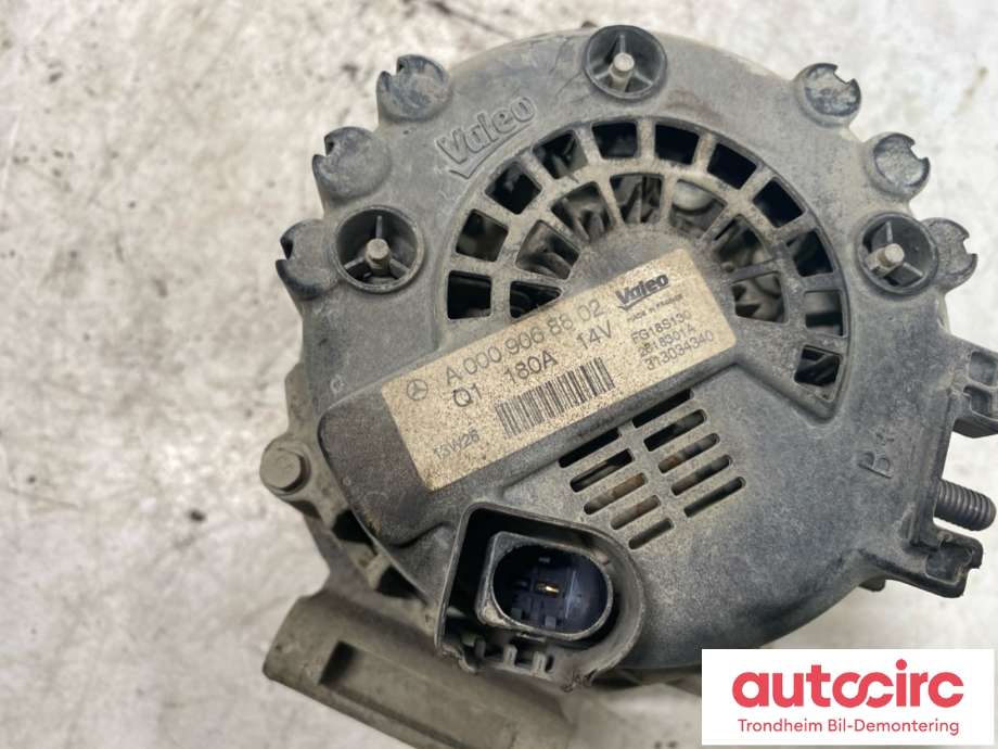 Dynamo diesel til Mercedes Vito/Viano 2010-2014 (Fase 2) (W639) (W639) (A 000 906 88 02|A 000 906 88 02 80|A 000 906 88 02 83)