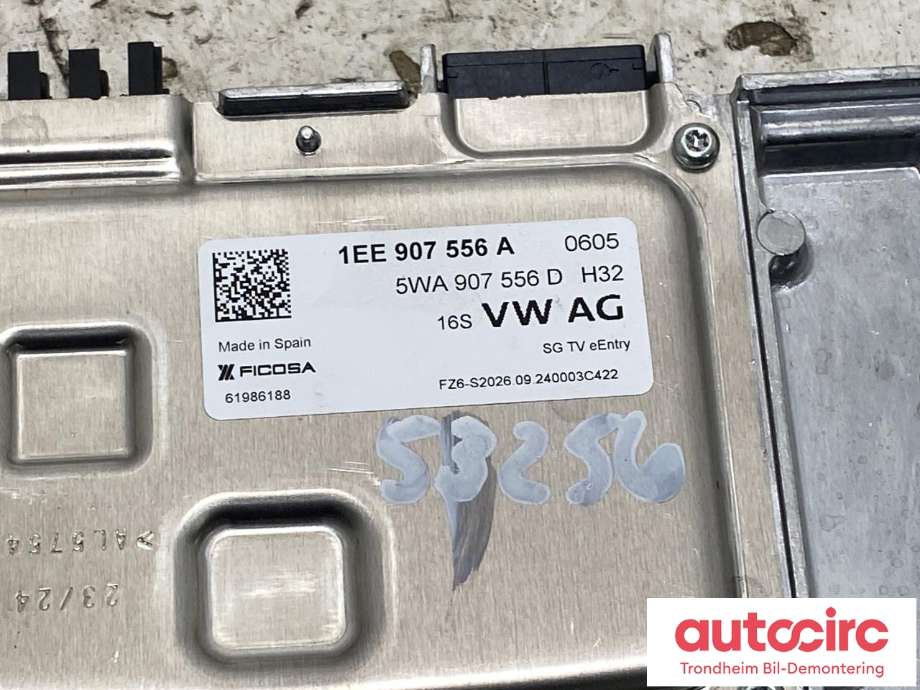 Styreenhet diverse til VW ID.7 2023-->>  (1EE 907 556 A|)