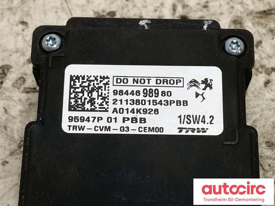Parkeringskamera foran til Opel Mokka E 2020-->> (Type II) (TRW|9844698980|)