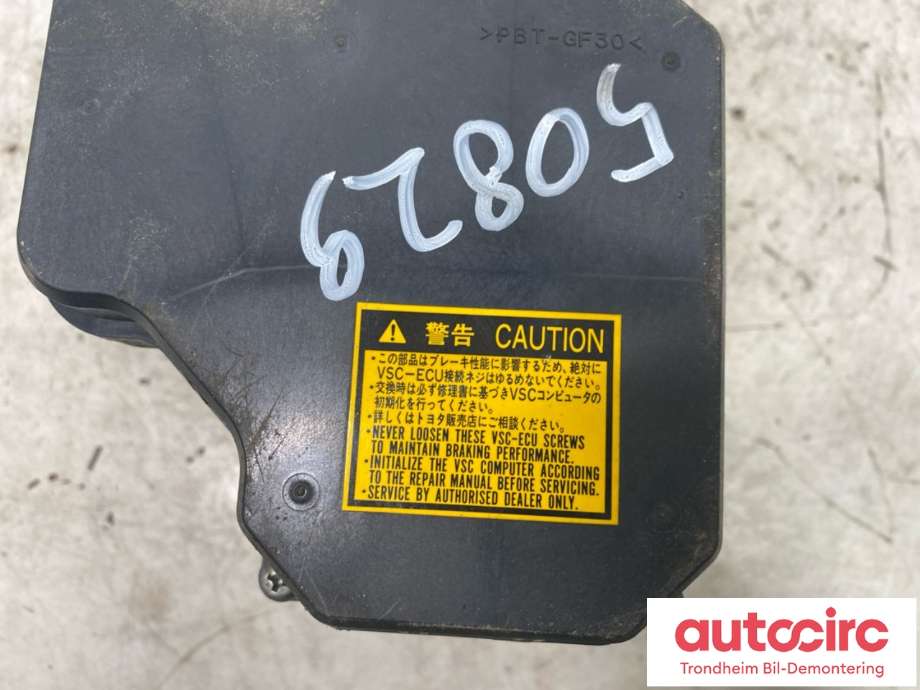 ABS sentral til Lexus GS 2005-2012 (Type III) (S190) (S190) (ADVICS|44540 30100|89541 30260|133800 7810)