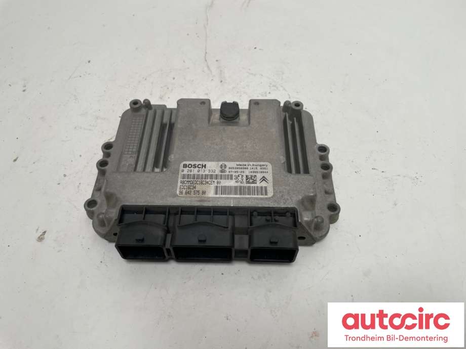 Styreenhet motor til Peugeot 307 2005-2008 (Fase 2) (BOSCH|9664257580|1942NZ|0281013332)