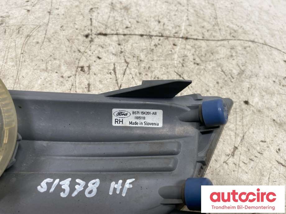 Tåkelykt høyre foran til Ford Mondeo 2011-2014 (Type IV, Fase 2) (1731475|)